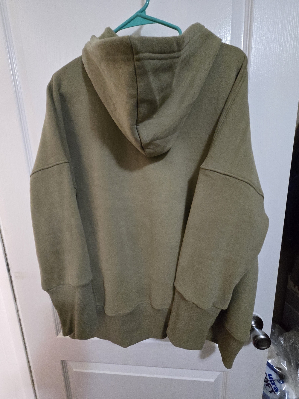 Women's Olive Green Hooded Sweatshirt